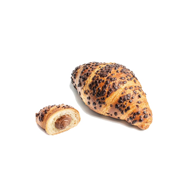 Croissant de chocolate del hotel más
