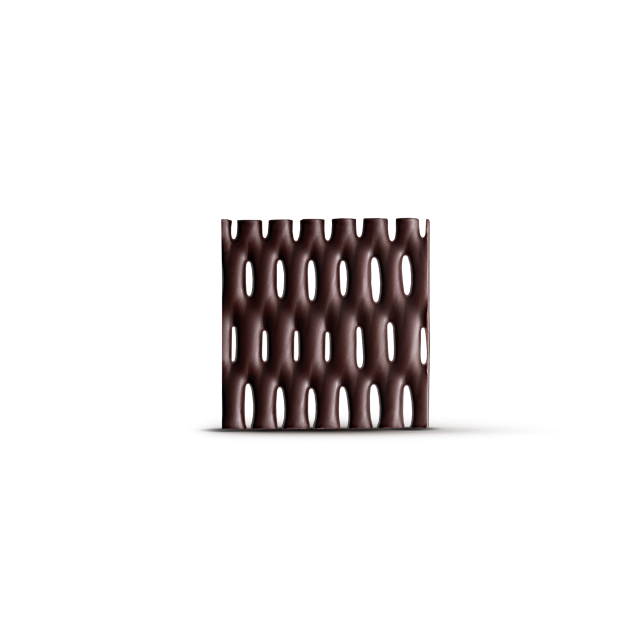 Rejilla Cuadrada de Chocolate Negro